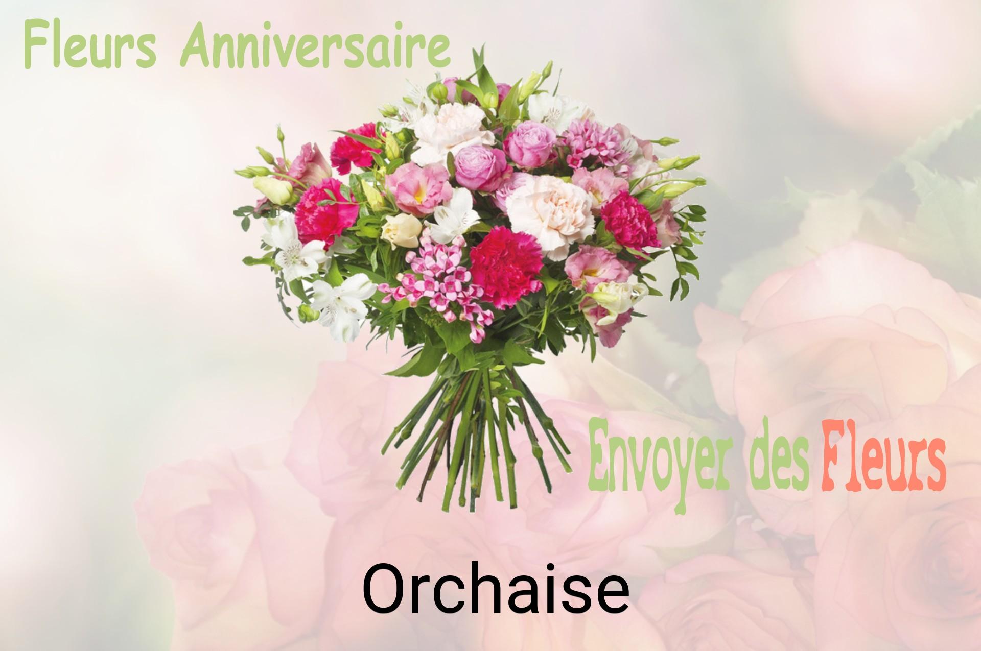 Bouquet de fleurs d’anniversaire livré à Orchaise
